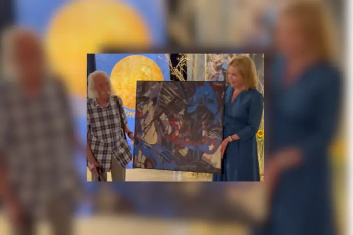 Всесвітньо відомий художник Іван Марчук подарував свою картину Музею історії Києва