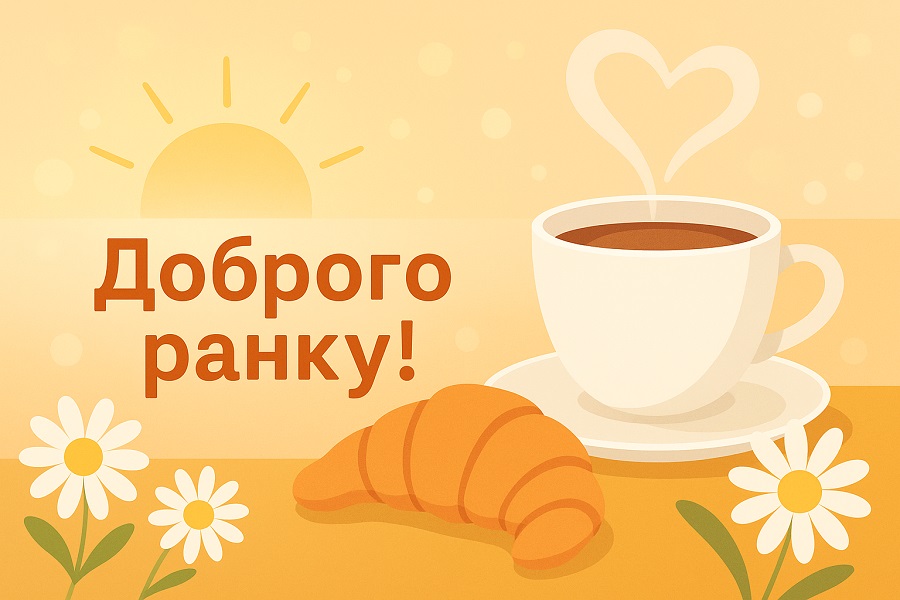 Привітання з добрим ранком!