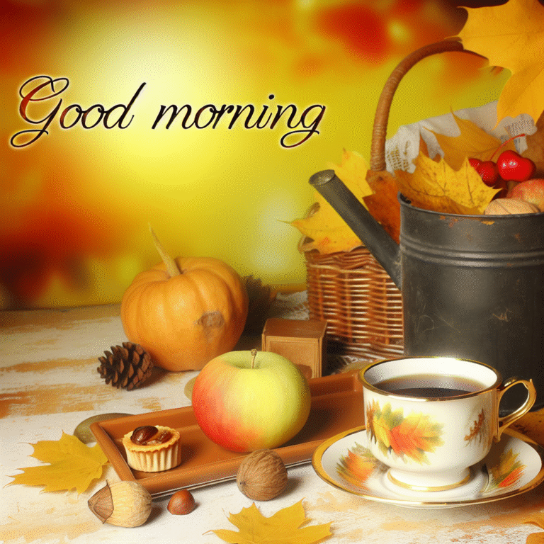 Осінні привітання з добрим ранком: Як підняти настрій у цю прекрасну пору року