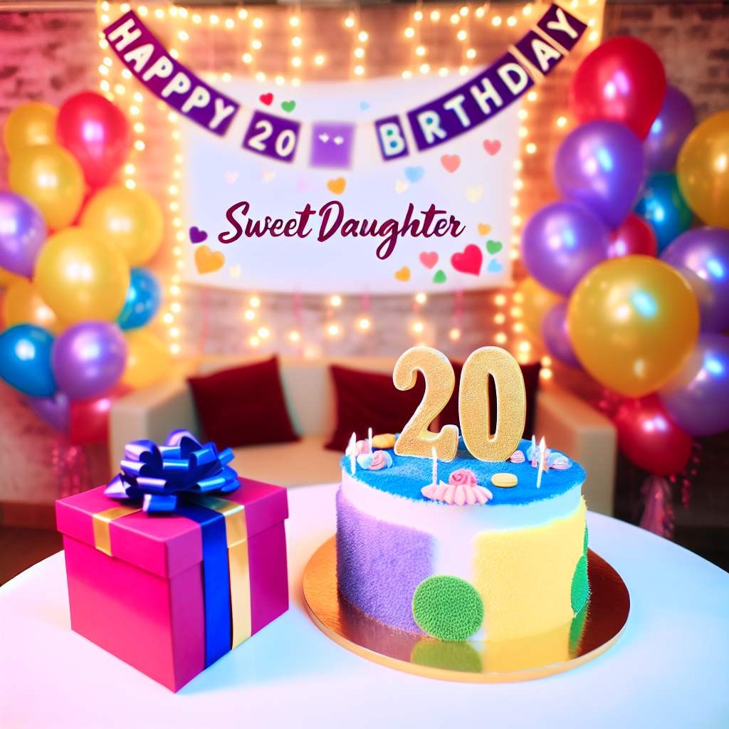привітання з днем народження донечку з 20 річчям