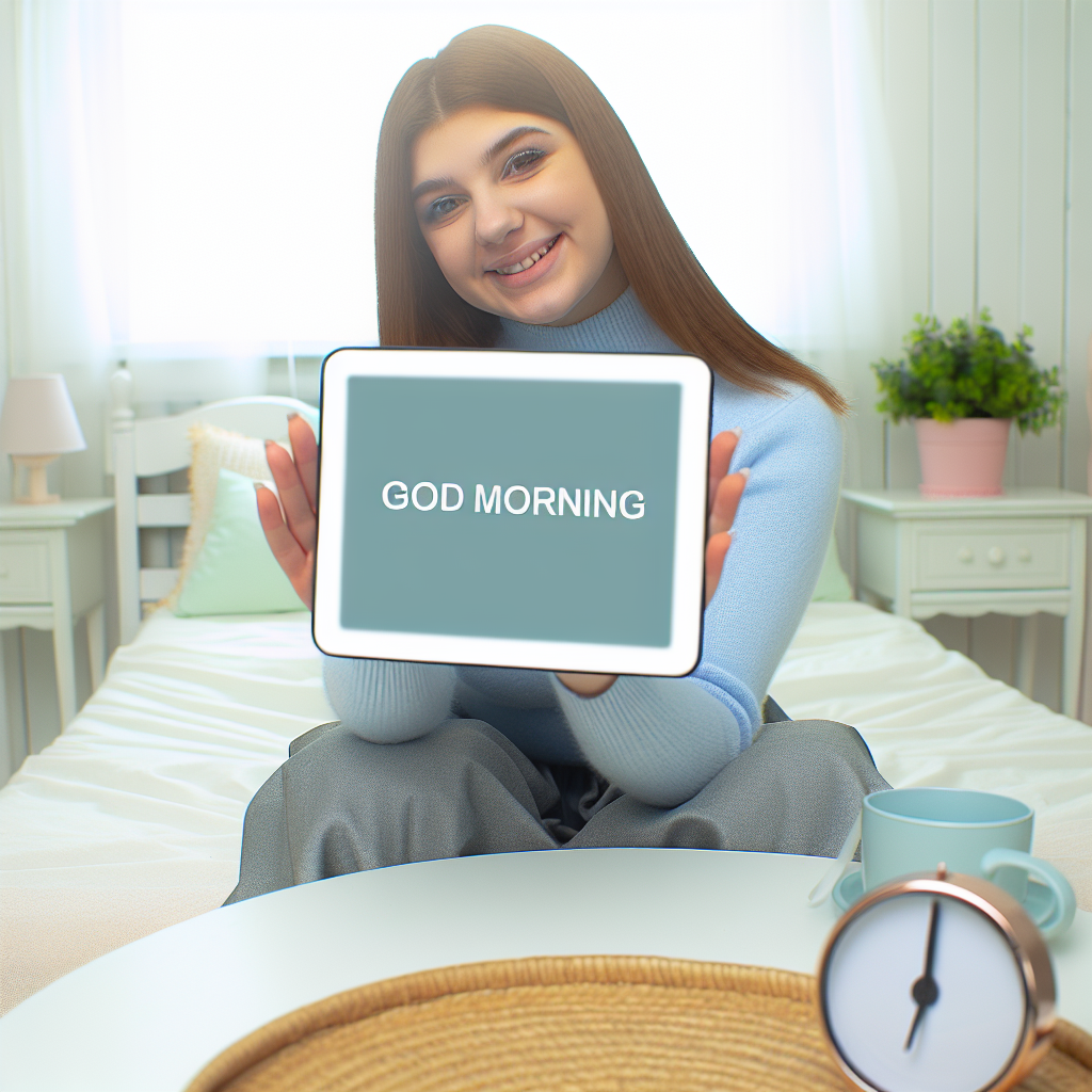 відео привітання з добрим ранком