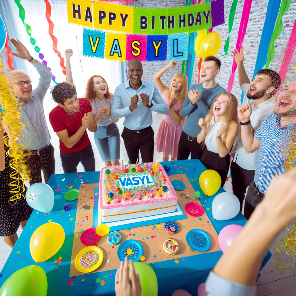 привітання василя з днем народження