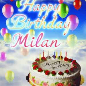 привітання з днем народження мілана