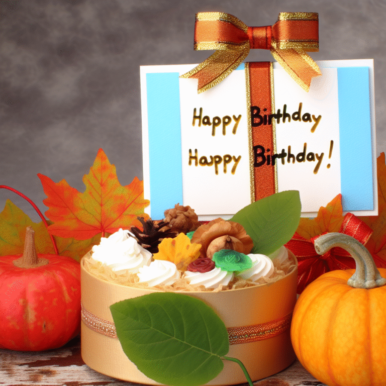 Осінні привітання з днем народження: Теплі слова для особливих осіб