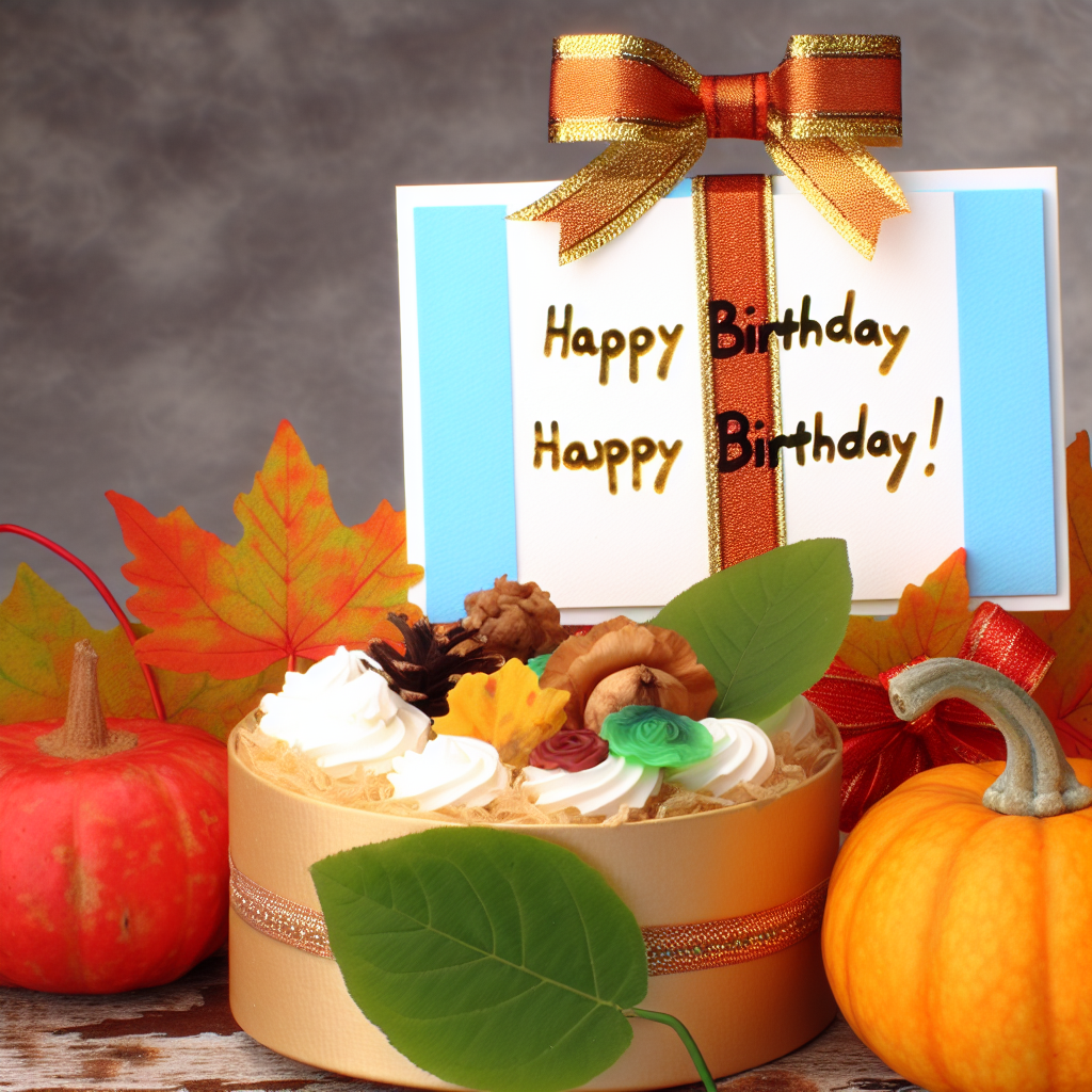 осінні привітання з днем народження