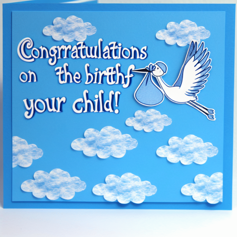 Синочка: короткі привітання з народженням дитини для щасливих батьків