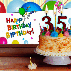 привітання з днем народження 35 років прикольні