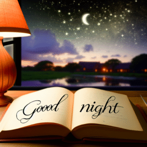побажання доброї ночі в прозі