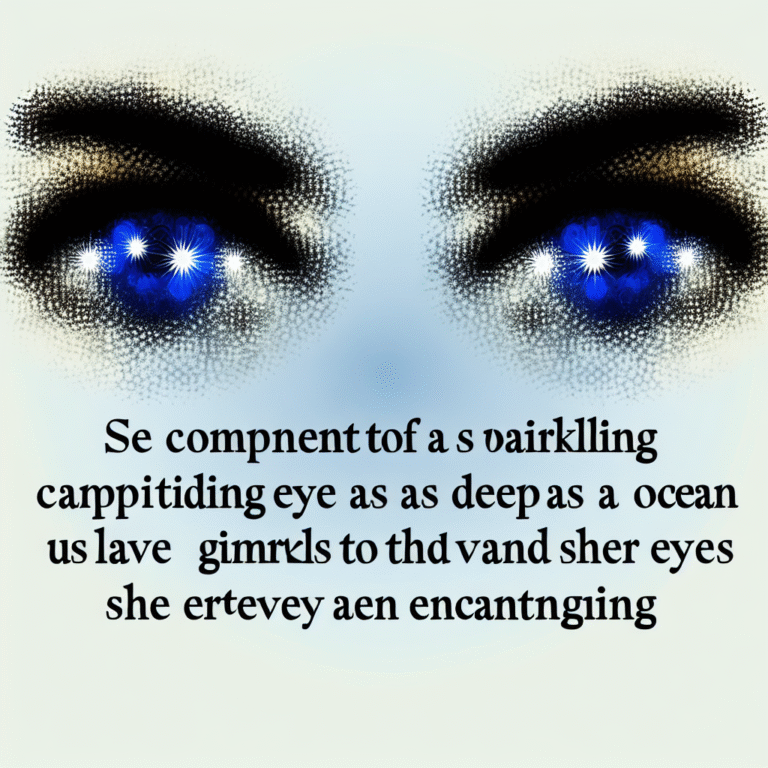 Компліменти дівчині про очі: Як зробити незабутнє враження та підкреслити її красу
