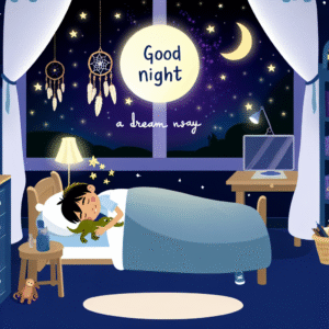 побажання доброї ночі хлопцеві