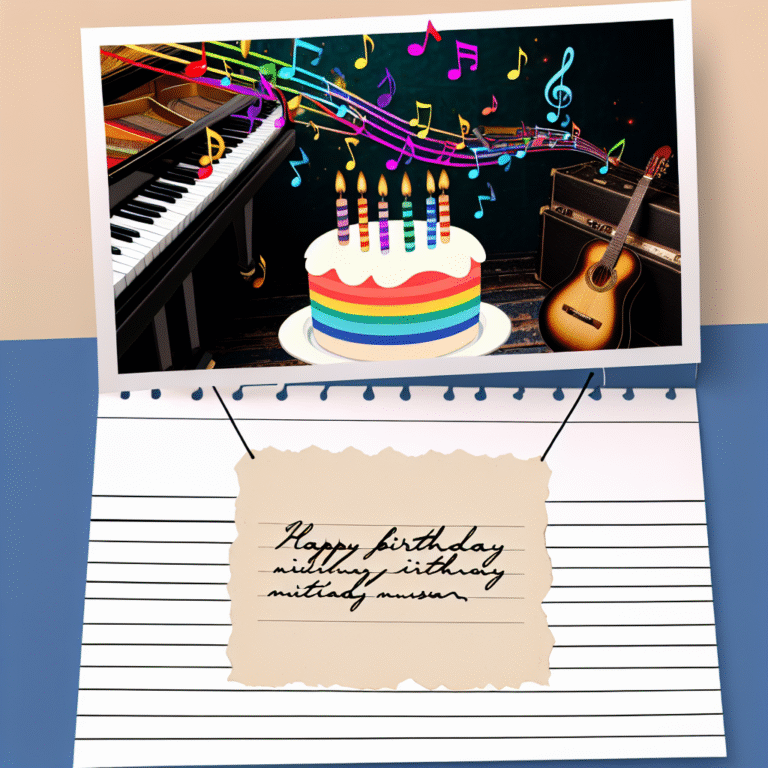 Привітання з днем народження мужчині музиканту: креативні ідеї та щирі побажання для особливого святкового дня