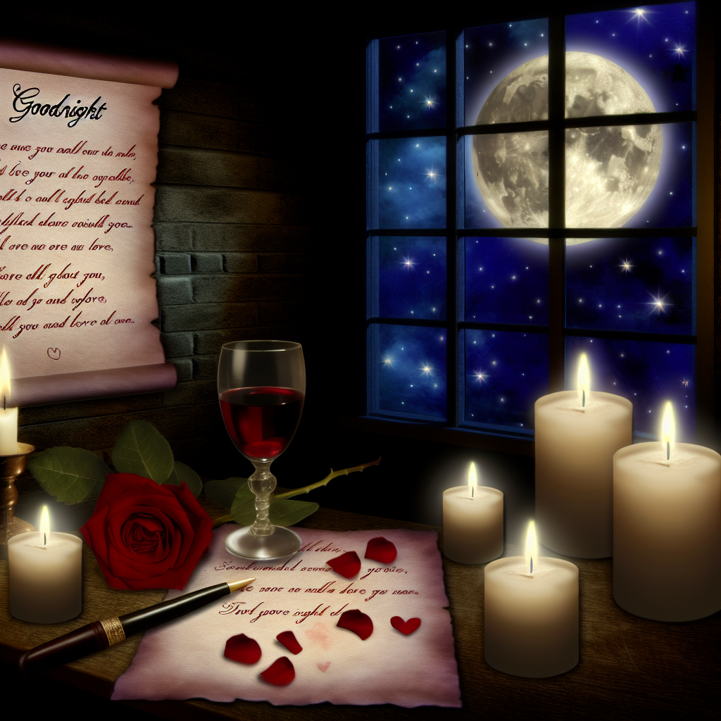 побажання доброї ночі для коханого