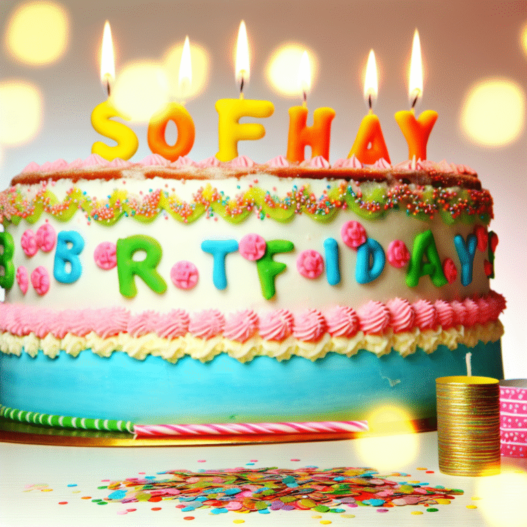 Привітання з днем народження Софії: Найкращі ідеї та побажання для святкування!