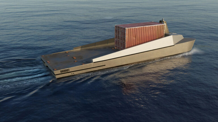 Новий безпілотний катер ВМС США зможе перевозити понад 30 тонн вантажу