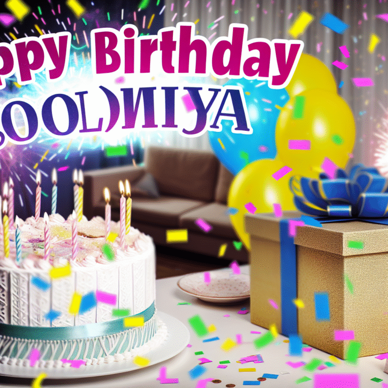 Привітання з днем народження Соломія: Найкращі ідеї для святкового побажання!