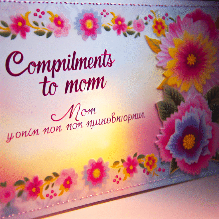 Компліменти мамі українською: Як висловити свою любов та вдячність серйозно і зворушливо!