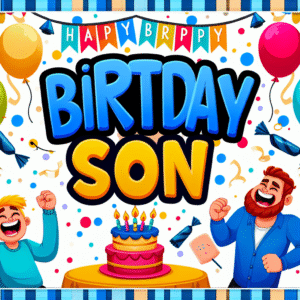 прикольні привітання з днем народження сина