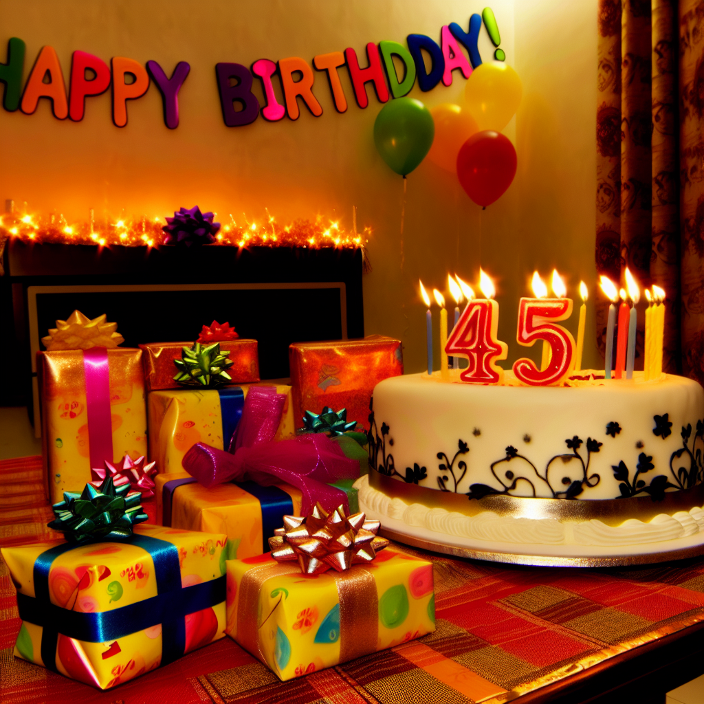 привітання з днем народження сестрі 45 років