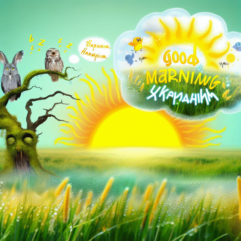 Прикольні привітання з добрим ранком картинки: Найкращі ідеї для позитивного старту дня!