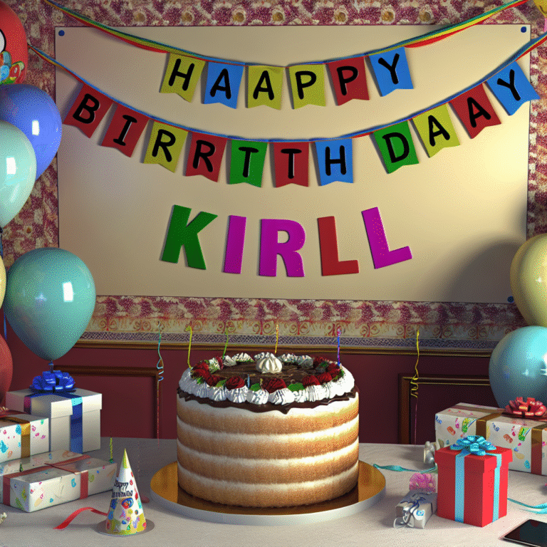 Привітання з днем народження Кирила: Найкращі ідеї для святкового побажання!