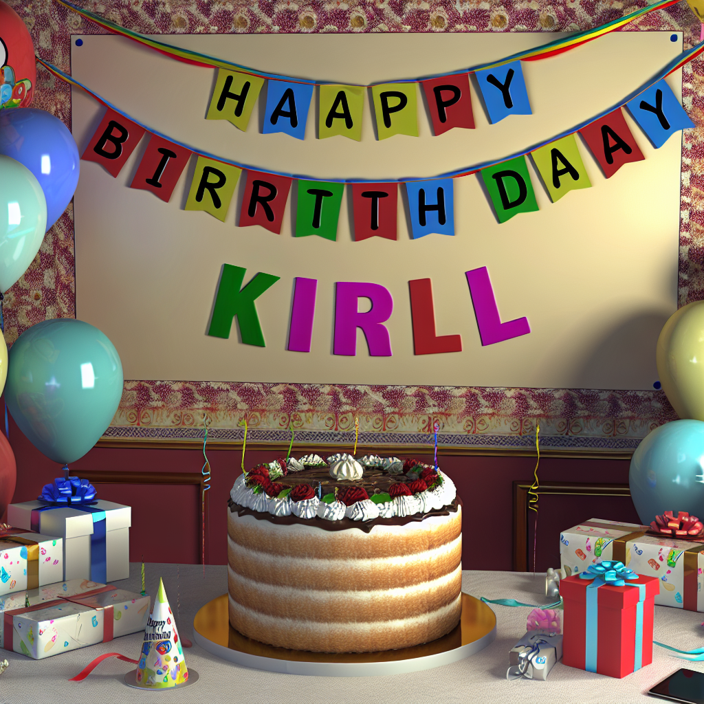 привітання з днем народження кирила