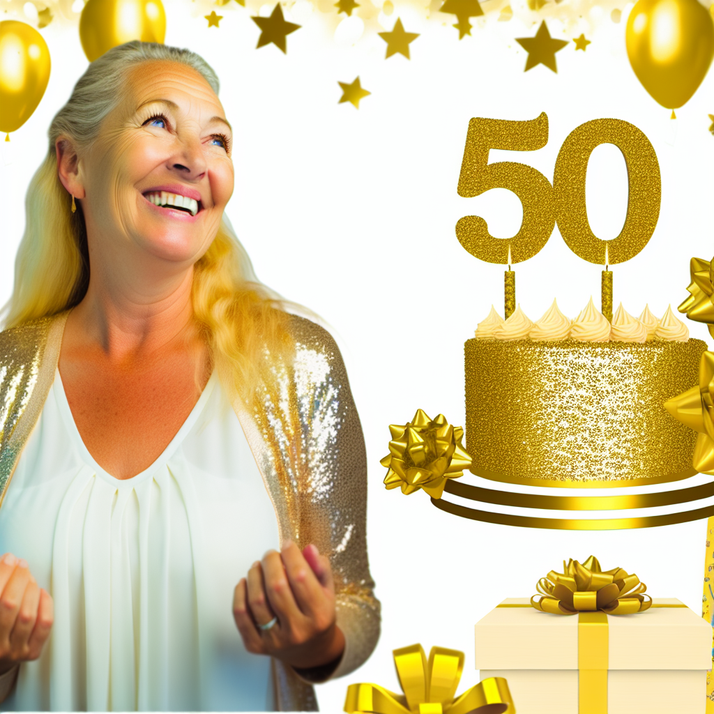 привітання для жінки з 50-річчям
