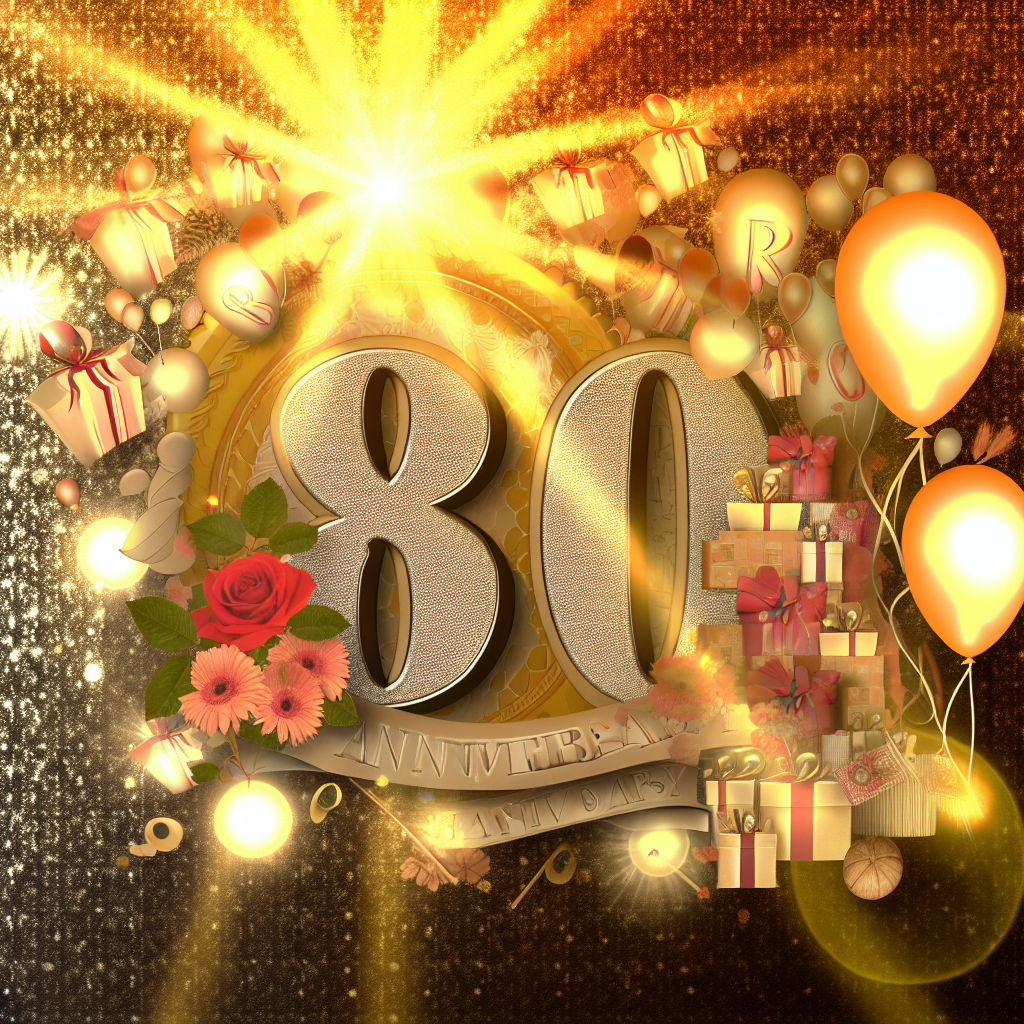 привітання з 80-річчям поздравок