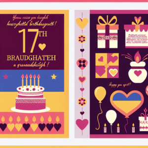 привітання внучці з 17 річчям