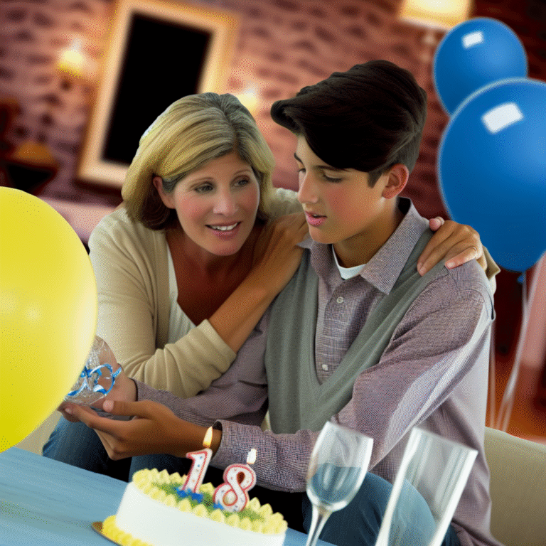 Привітання сину з 18-річчям від мами: теплі слова та побажання для дорослішання