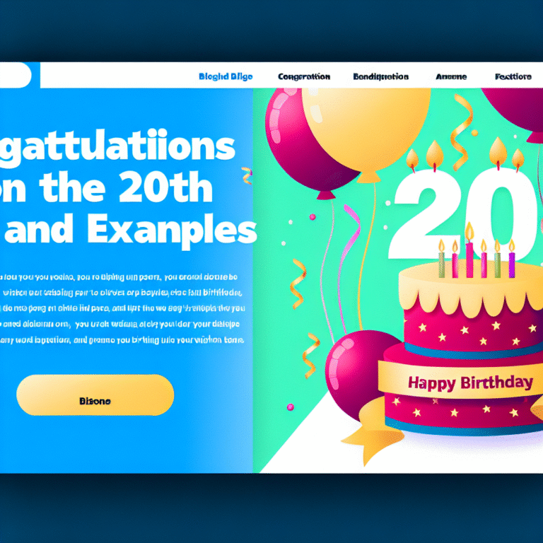 Привітання з 20-річчям дівчині своїми словами: 50+ найкращих ідей та приклад