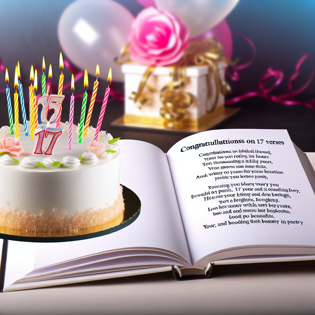 привітання з 17-річчям у віршах