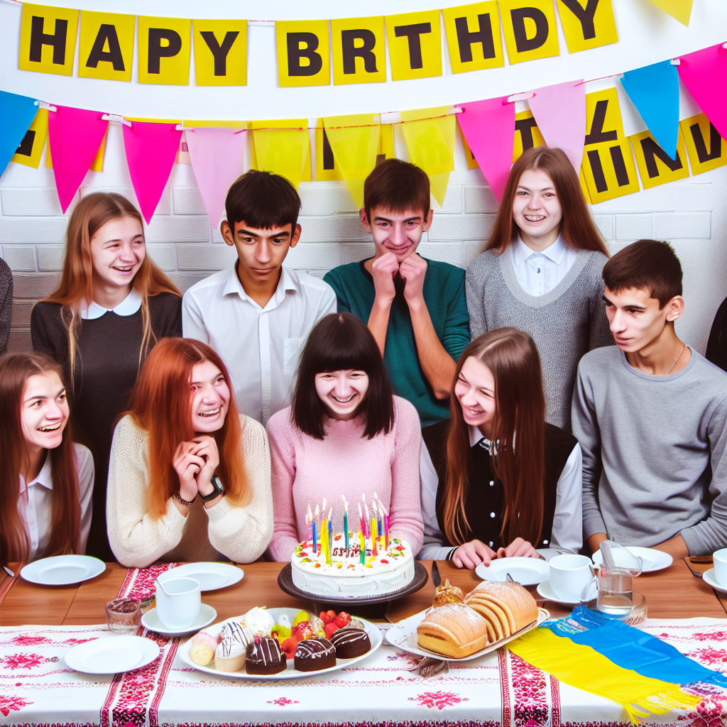 привітання з днем народження одногрупника