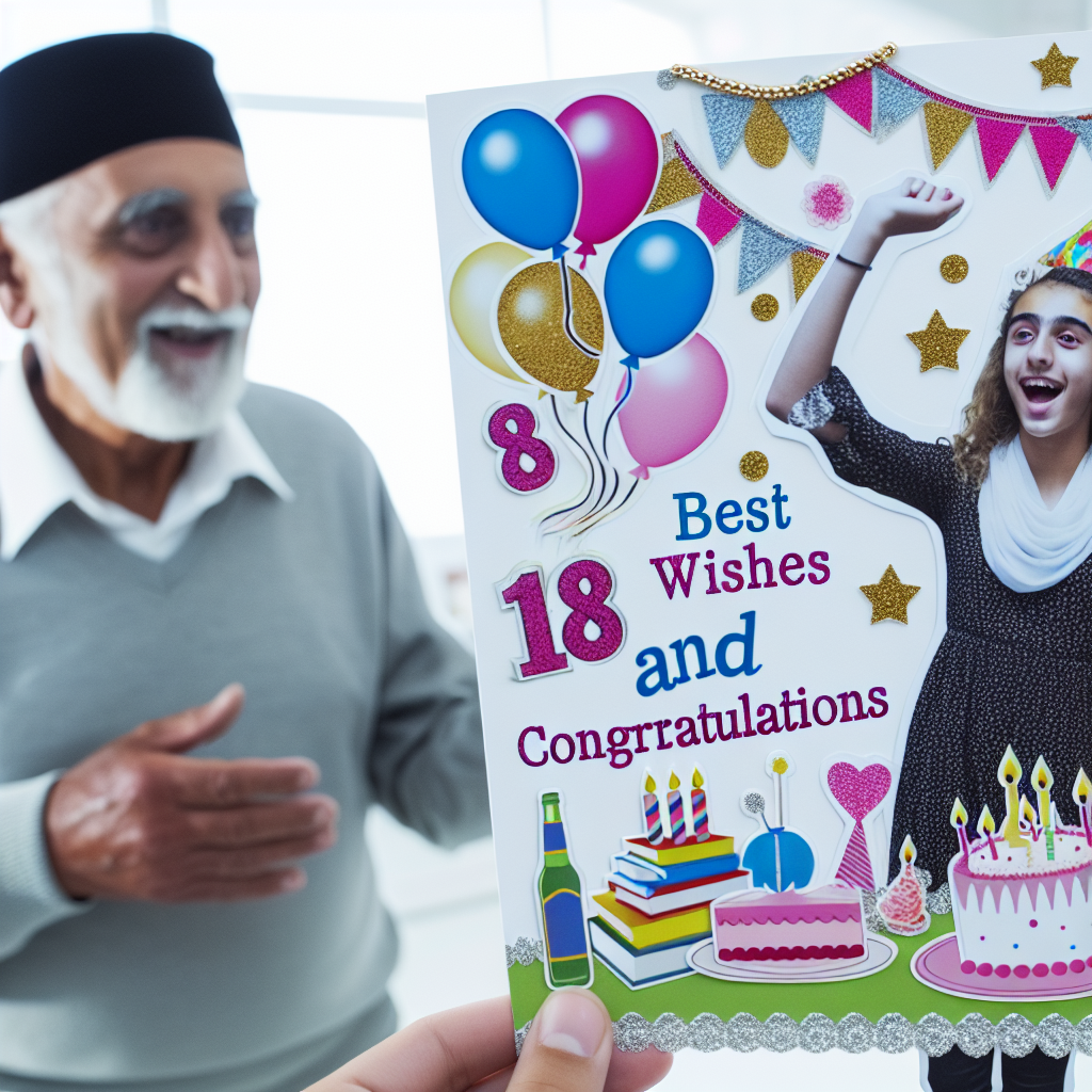 привітання онука з 18-річчям