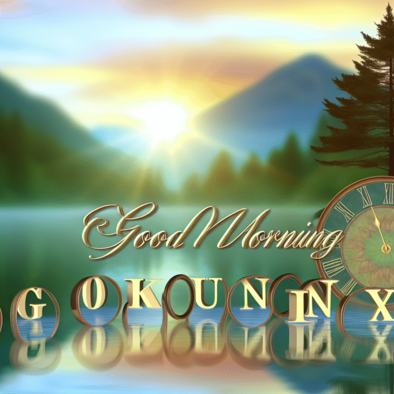 День тижня: гарне привітання з добрим ранком для кожного дня!