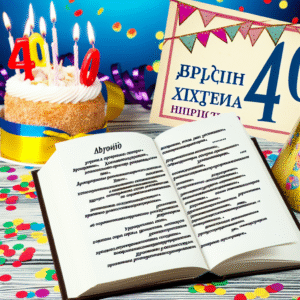 привітання з 40-річчям мужчині в прозі