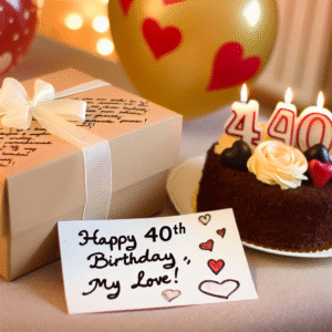 привітання з 40-річчям коханого чоловіка