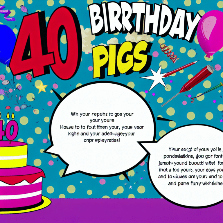 Смішні привітання з 40 річчям: 50+ прикольних побажань та жартів для іменинника