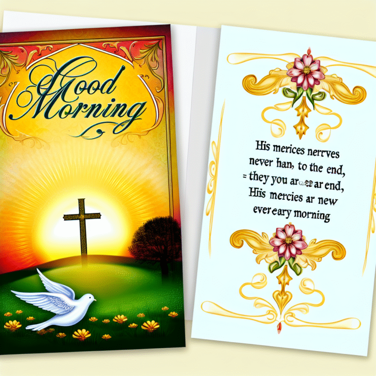 Християнські привітання з добрим ранком: надихаючі слова для світлого початку дня