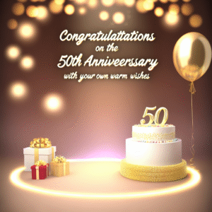 привітання з 50-річчям своїми словами жінці