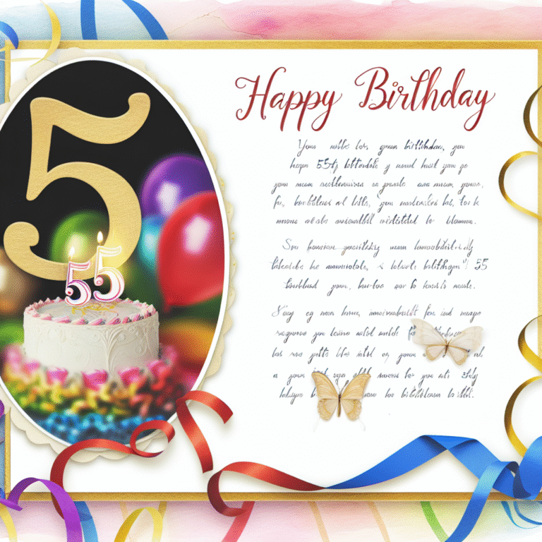 Привітання з 55-річчям жінці: найкращі побажання та теплі слова на ювілей