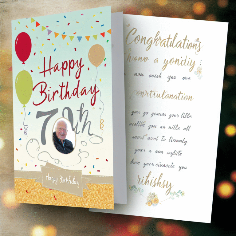 Привітання з 70-річчям чоловіку своїми словами: щирі та оригінальні ідеї