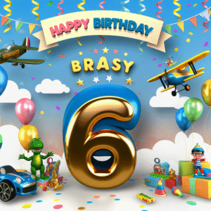 привітання з 6-річчям хлопчика