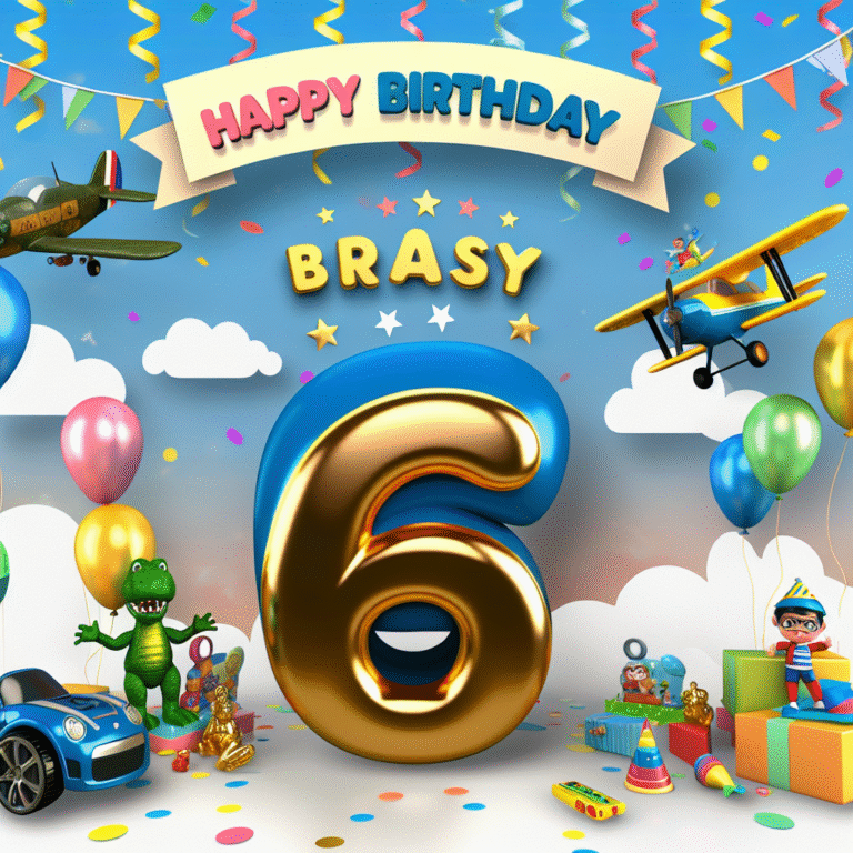 Привітання з 6-річчям хлопчика: найкращі вітальні слова та побажання для малюка