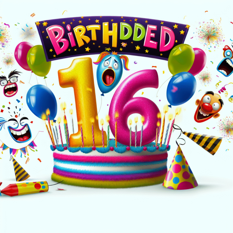 Привітання з 16-річчям прикольні та смішні: 50+ ідей для іменинника