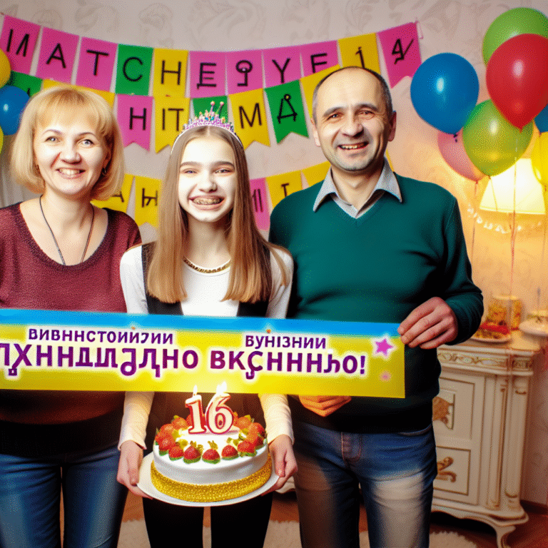 Привітання батькам з 16-річчям донечки: теплі слова та щирі побажання на день народження