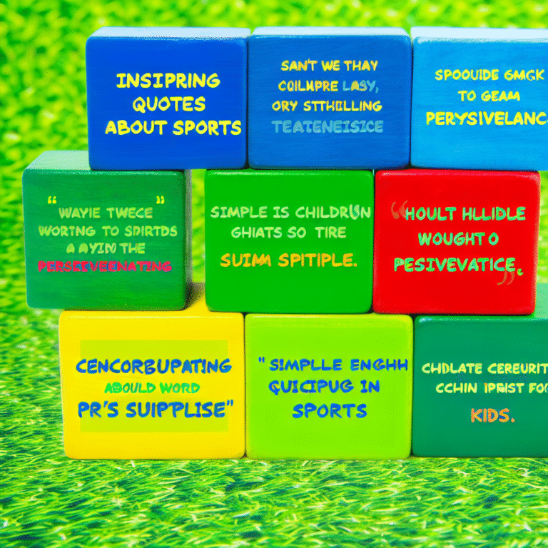 Вислови про спорт для дітей: натхнення для молодих спортсменів і батьків