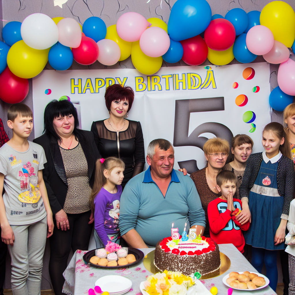 привітання з днем народження тата 55 років