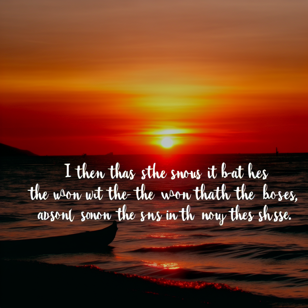 цитати про захід сонця