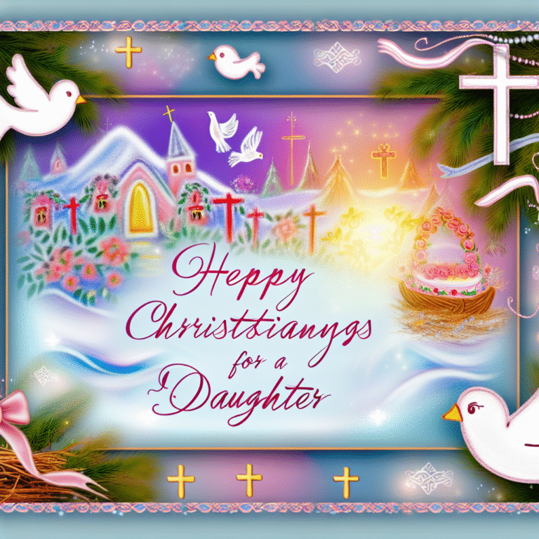 Християнські привітання з народженням донечки: Щирі побажання для нової сімейної радості