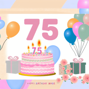 привітання з 75-річчям жінці